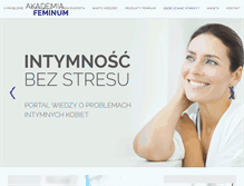 Tablet Screenshot of feminum.pl